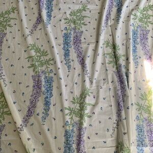 Floral Bedding Set in Purple and Green